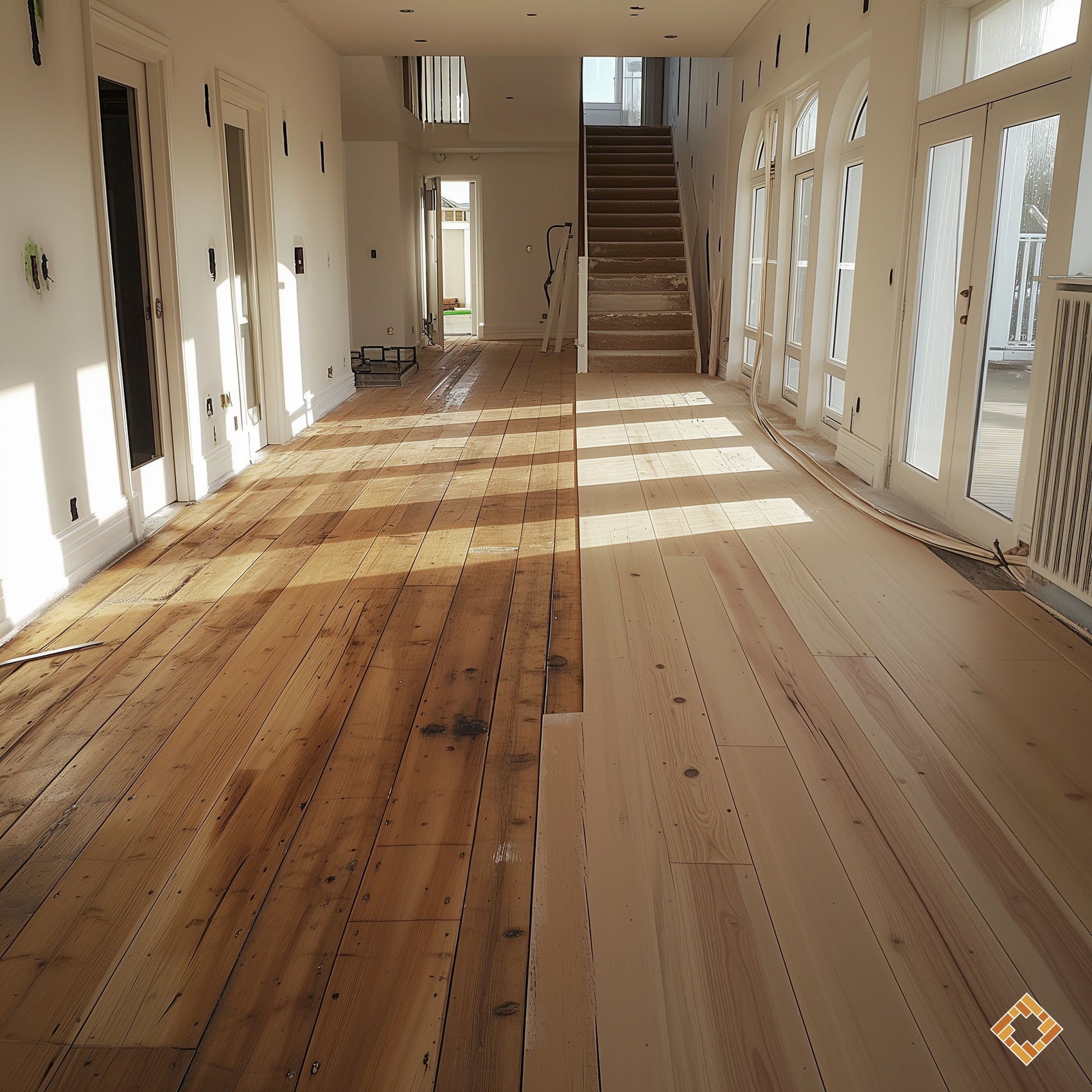 Combien de temps faut-il pour sabler un plancher?