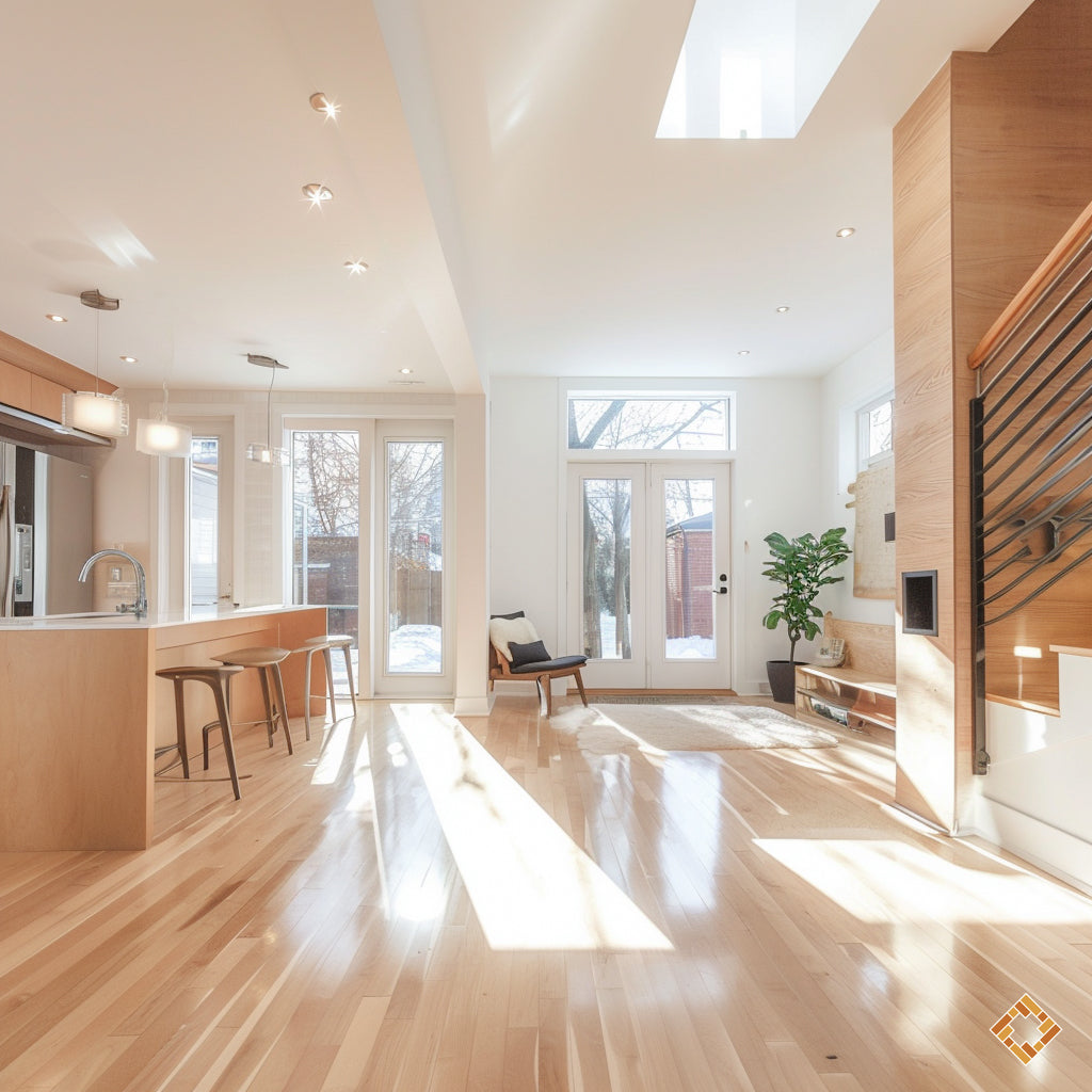 Comment l'exposition au soleil affecte-t-elle un plancher de bois franc?