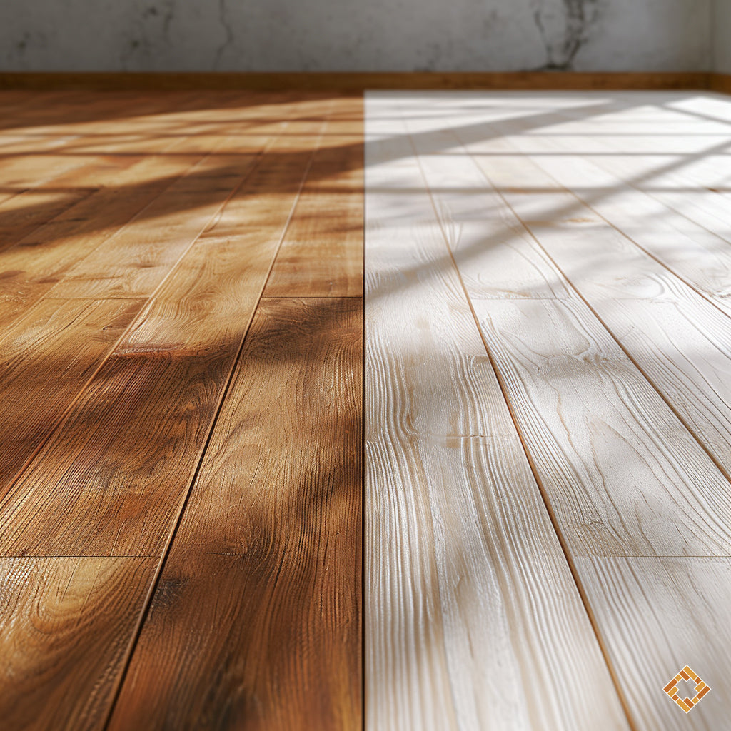 Comment le sablage peut-il restaurer l'apparence d'un plancher de bois franc?