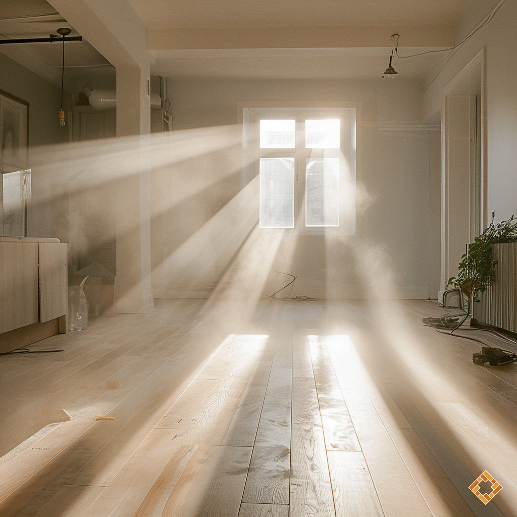 Est-il possible de rester dans la maison pendant le sablage de planchers?