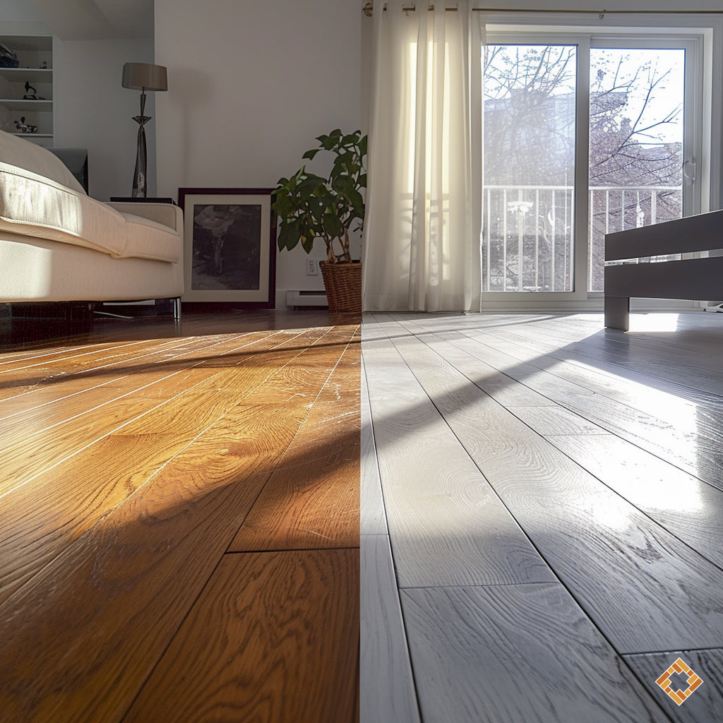 Est-il préférable de vernir ou de teindre un plancher ancien?