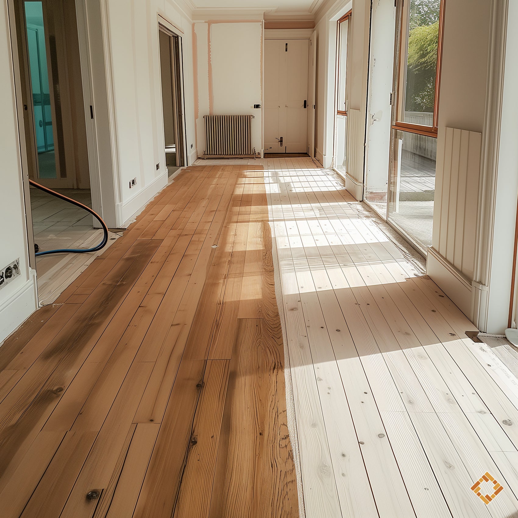 Le sablage de planchers peut-il enlever les rayures profondes?