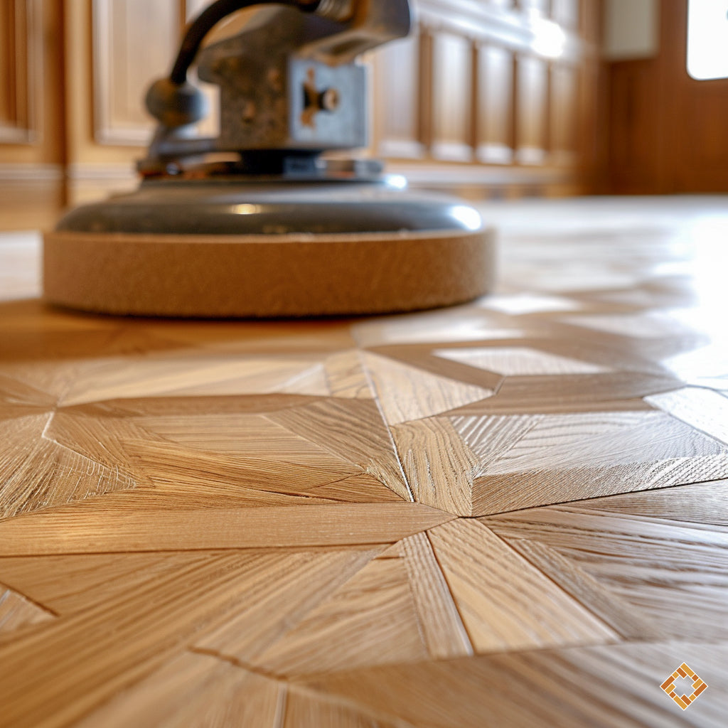 Peut-on sabler un plancher avec des motifs ou des incrustations?