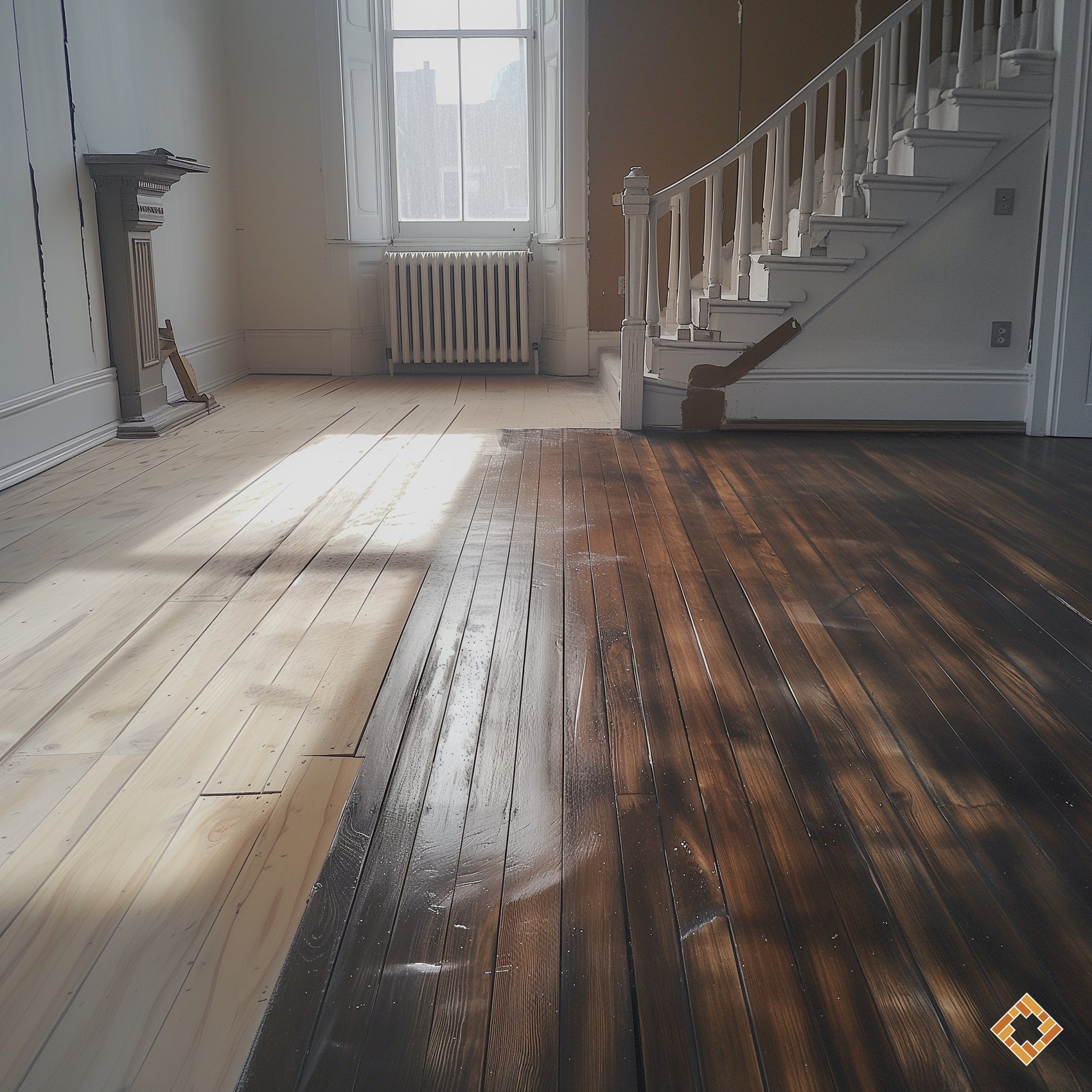 Quelle est la différence entre le sablage de planchers et le ponçage?