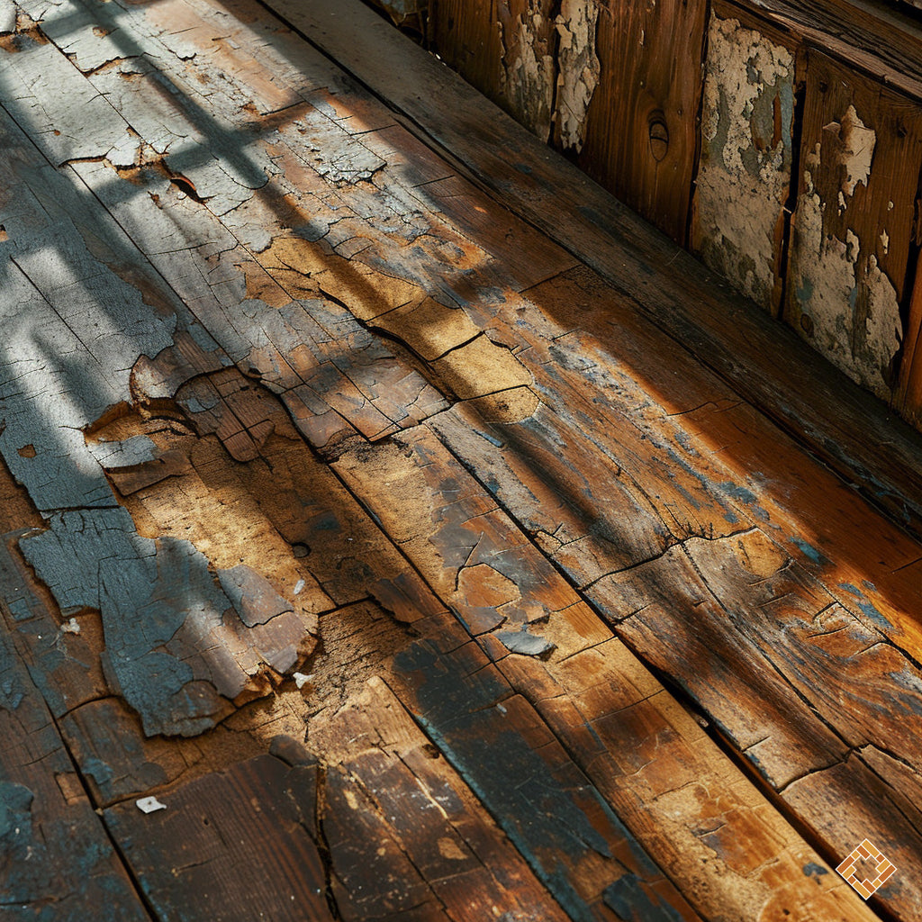 Quelle est la meilleure solution pour un plancher qui a été endommagé par le soleil?