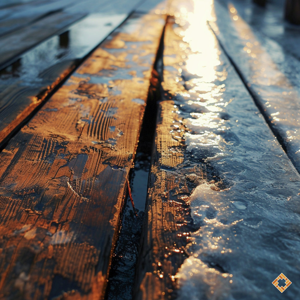 Comment réparer un plancher qui a été endommagé par le gel?