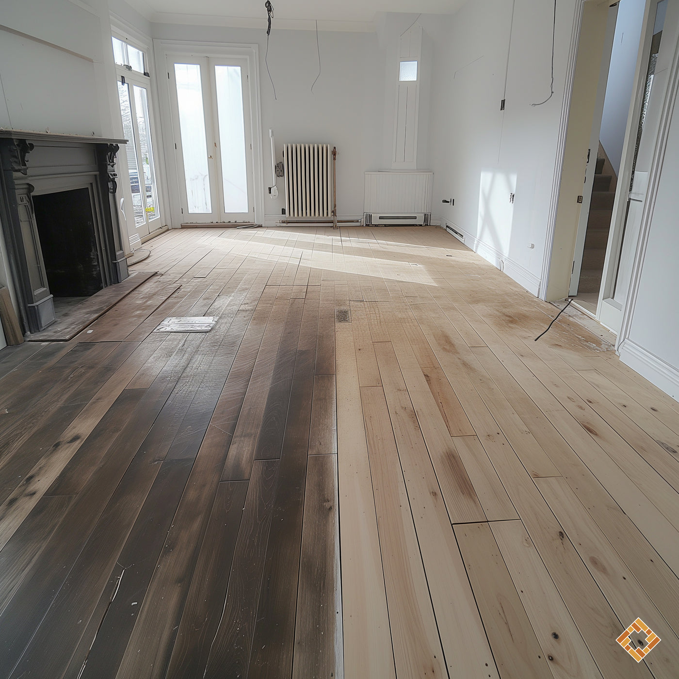 Peut-on faire du sablage de planchers sur un plancher préfini?