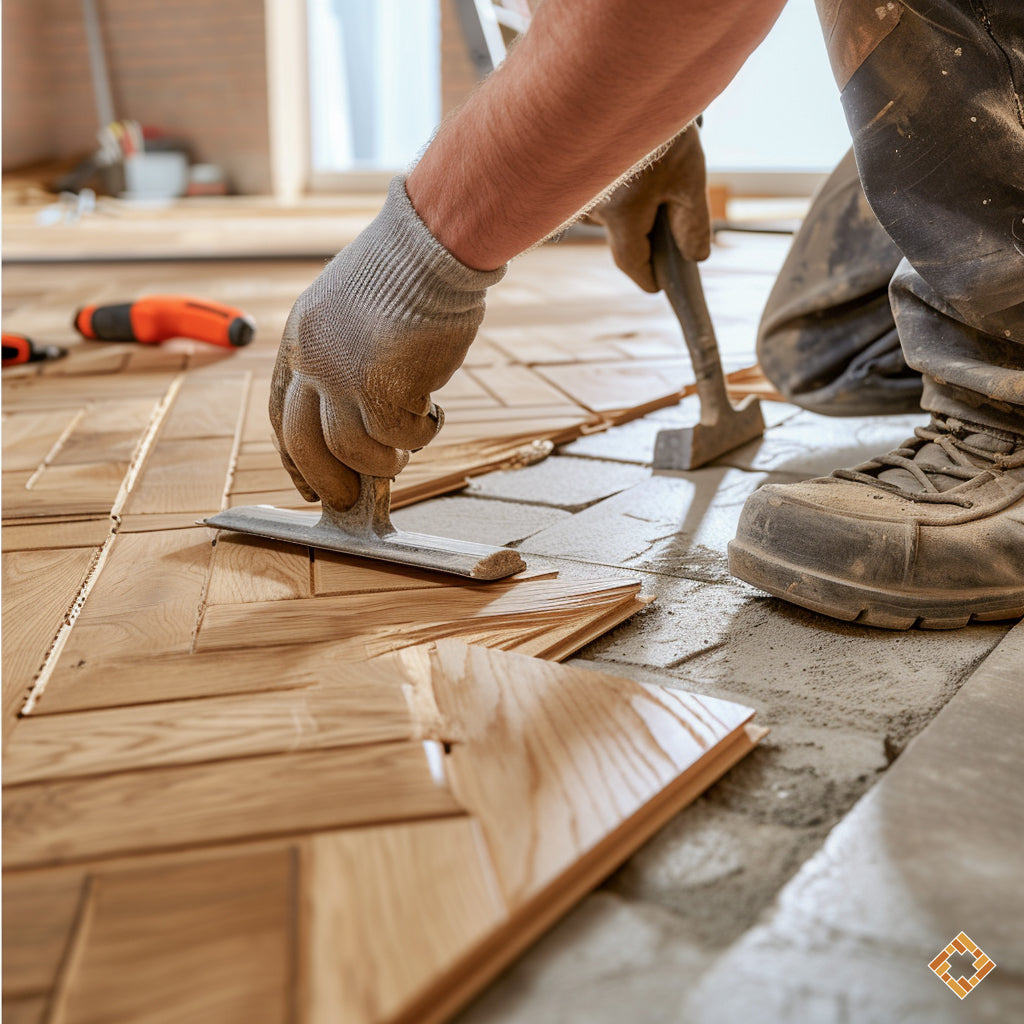 Peut-on installer du parquet sur un plancher en béton?